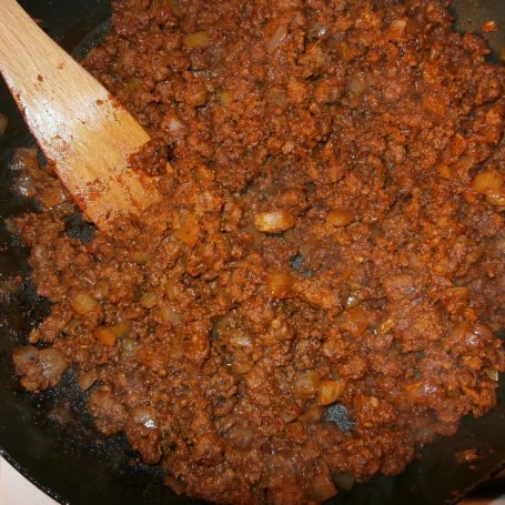 Krok 1 - Zapiekanka z mięsa mielonego i z ugotowanych ziemniaków. foto