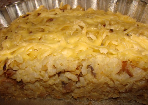 Fotografia przedstawiająca Zapiekanka z ryżem-1