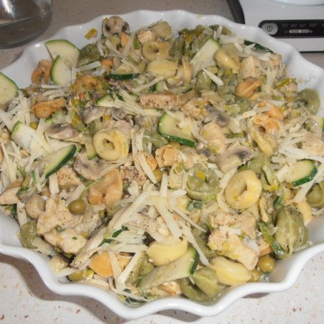 Krok 5 - Zapiekanka z tortellini i kurczaka foto