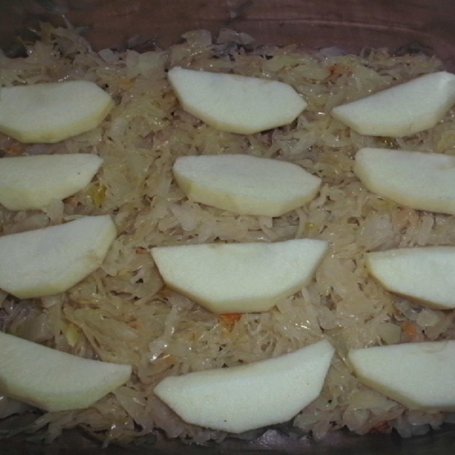 Krok 2 - Zapiekanka z ziemniaków, kapusty kiszonej i mięsa mielonego foto