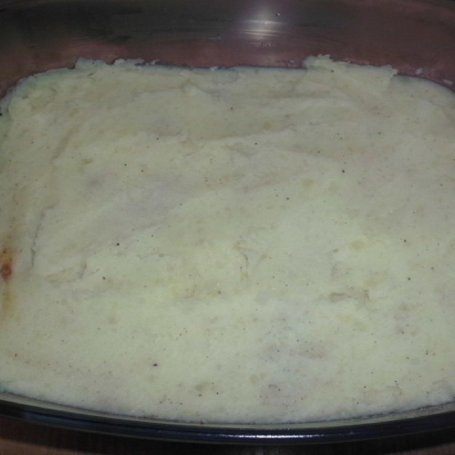 Krok 5 - Zapiekanka z ziemniaków, kapusty kiszonej i mięsa mielonego foto