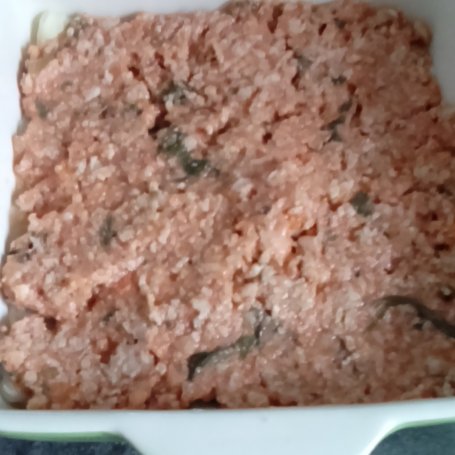 Krok 2 - zapiekanka ziemniaczana z mięsem mielonym, pieczarkami i kaszą jaglaną foto
