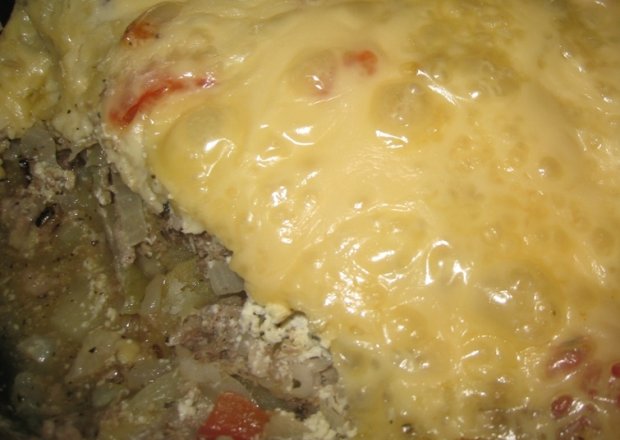 Fotografia przedstawiająca Zapiekanka ziemniaczana z serem białym