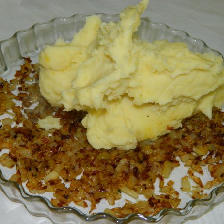 Krok 1 - Zapiekanka ziemniaczana ze szpinakiem foto