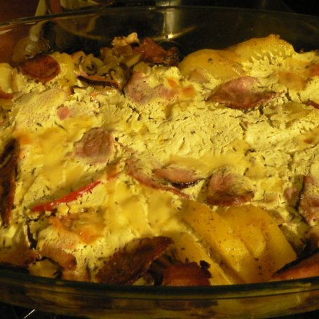 Krok 4 - Zapiekanka ziemniaczana foto