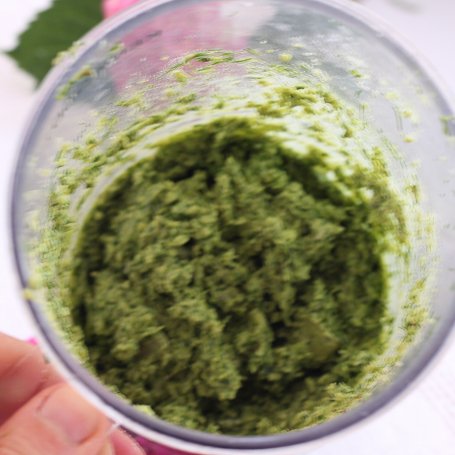 Krok 4 - Zapiekany dorsz z pesto z bobu foto