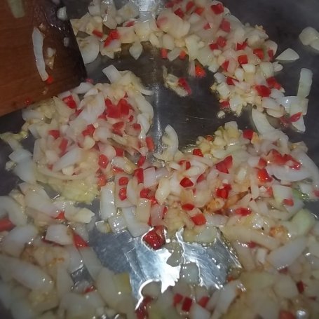 Krok 5 - Zapiekany gulasz z kurczaka i cukinii foto