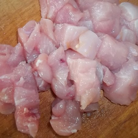 Krok 8 - Zapiekany gulasz z kurczaka i cukinii foto