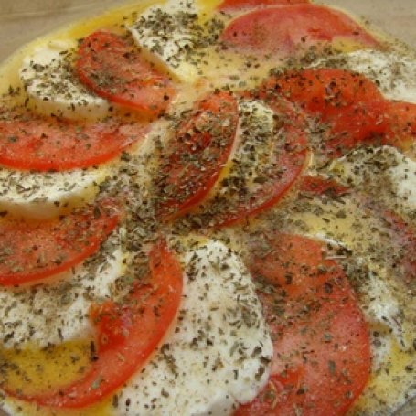 Krok 3 - Zapiekany omlet z mozzarellą. foto