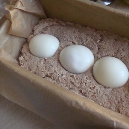 Krok 2 - Zapiekany pasztet z mięs mieszanych foto