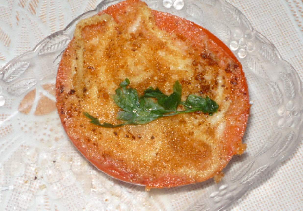 Zapiekany pomidor foto