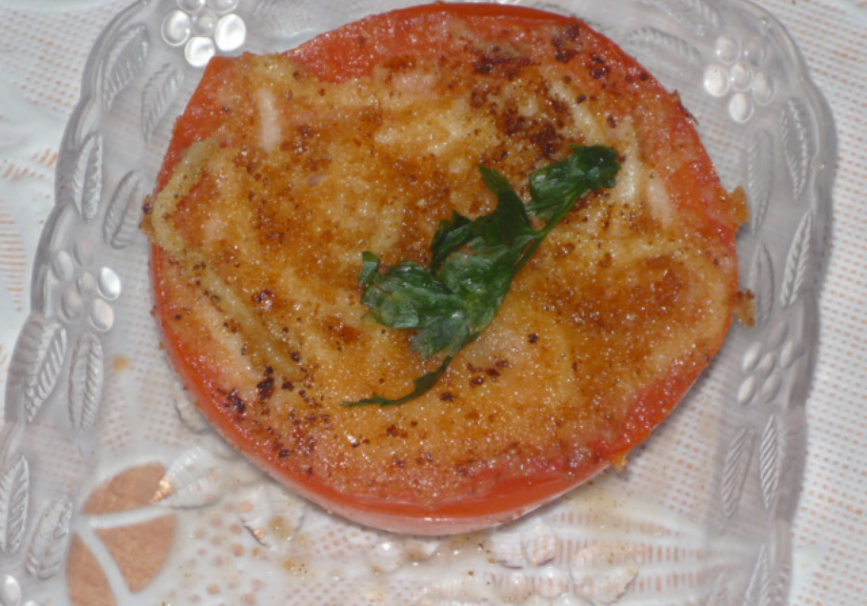 Zapiekany pomidor foto