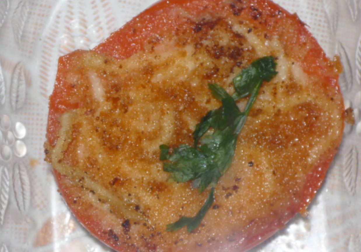 Zapiekany pomidor foto