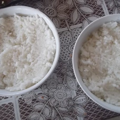 Krok 1 - Zapiekany ryż z kruszonką foto