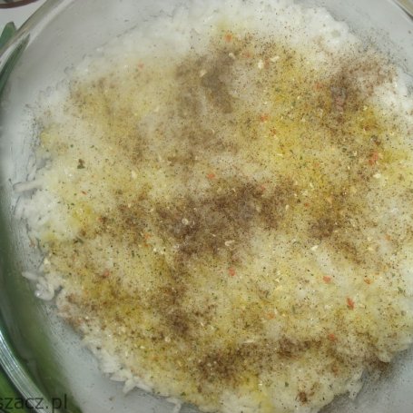 Krok 4 - Zapikanka z kiełbasą i ryżem foto
