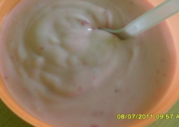 Fotografia przedstawiająca zdrowy jogurt