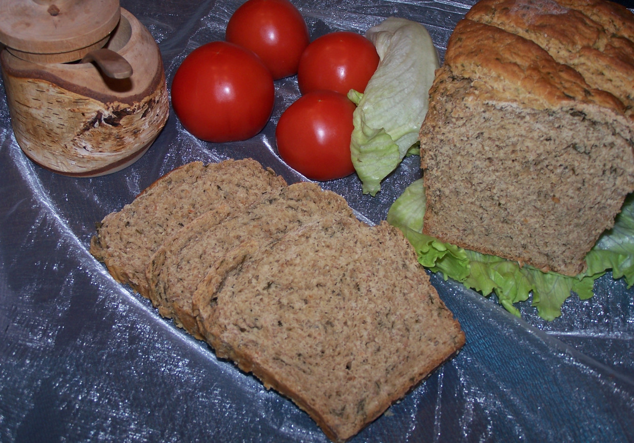 Ze szpinakiem na kefirze, czyli zdrowy, domowy chlebek foto