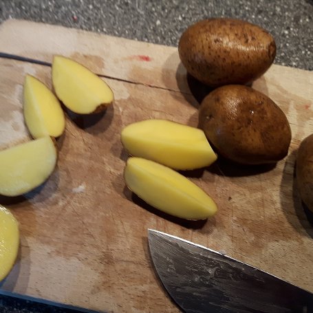 Krok 2 - Żeberka pieczone z ziemniakami foto
