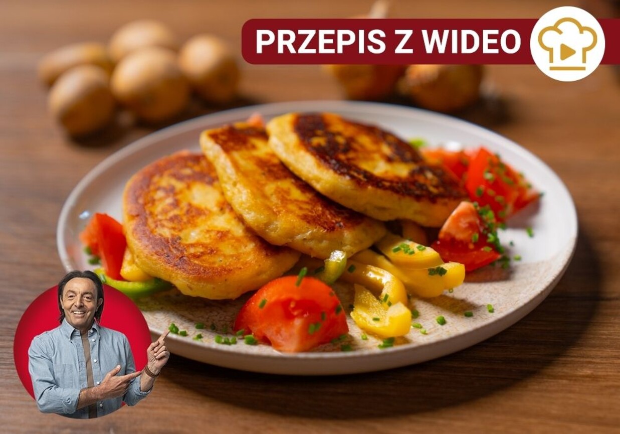 Kotlety ziemniaczane z warzywami foto