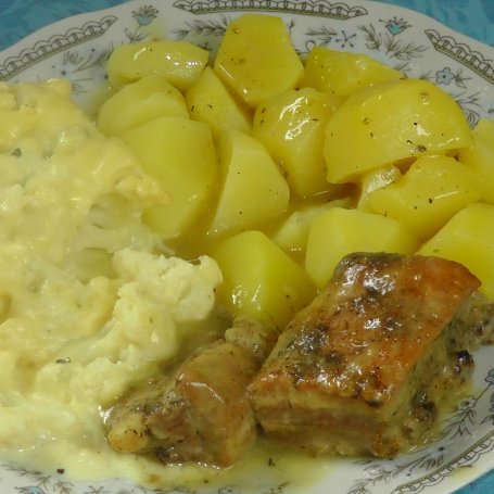 Krok 4 - Żeberka w sosie foto