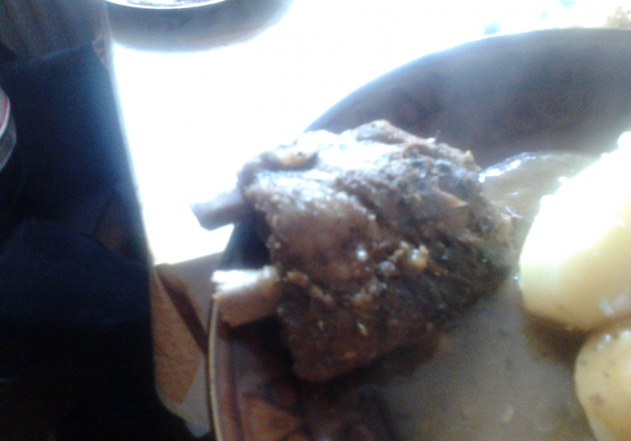 żeberka wieprzowe duszone foto