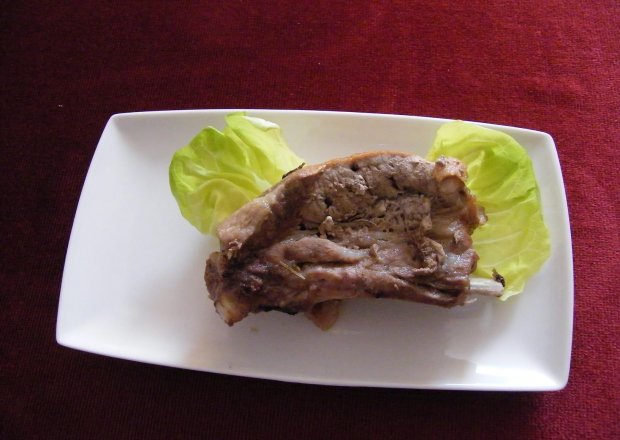 Fotografia przedstawiająca Zeberka wieprzowe w rozmarynie
