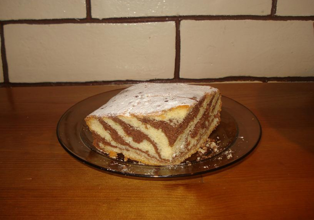 zebra - ciasto foto
