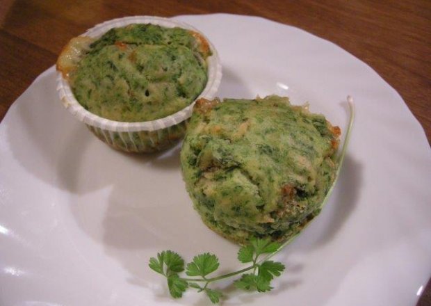 Fotografia przedstawiająca Zielona muffinka