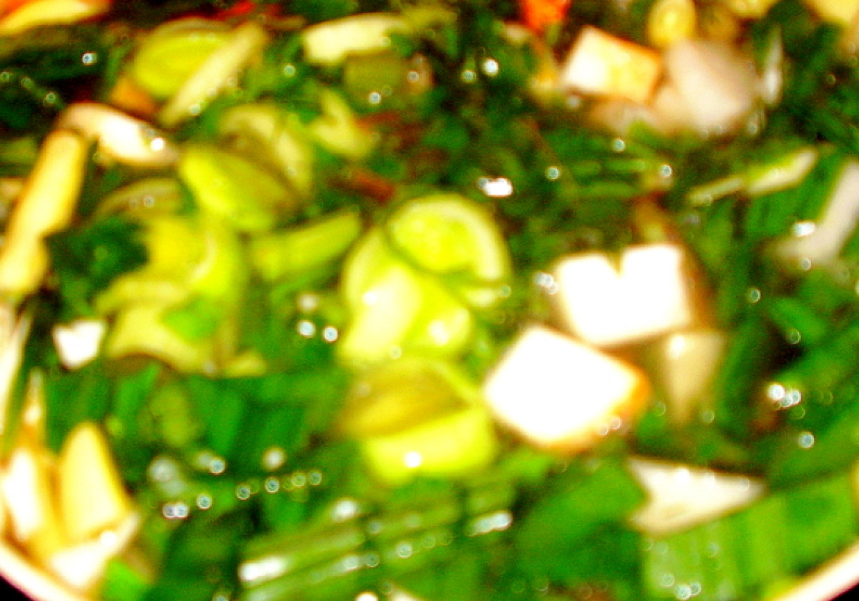 Zielona zupa jarzynowa Heni foto