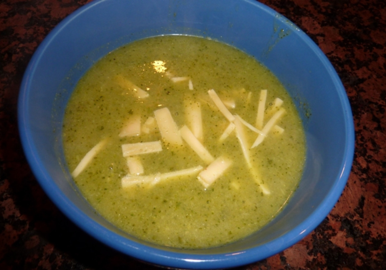 Zielona zupa kremowa II foto