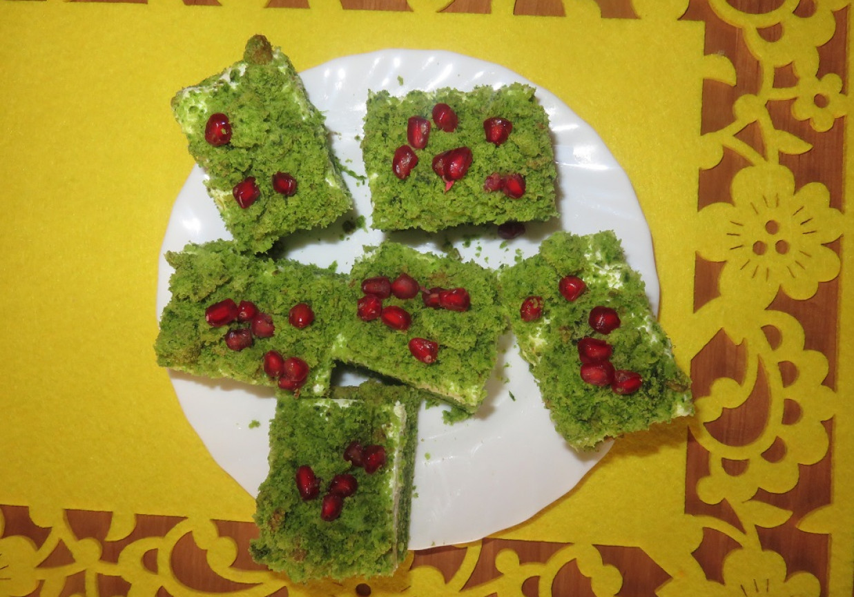 zielone ciasto  foto