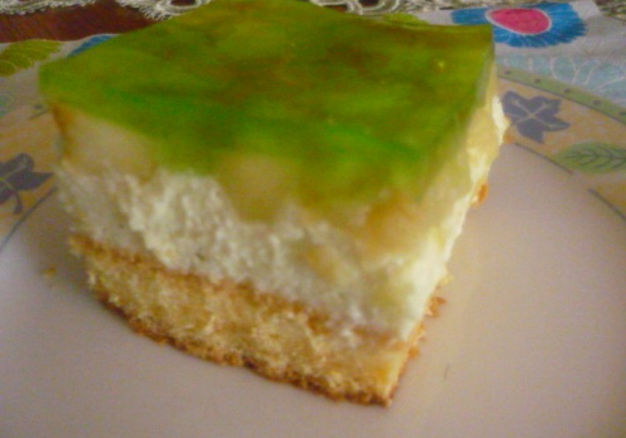 Zielone ciasto foto