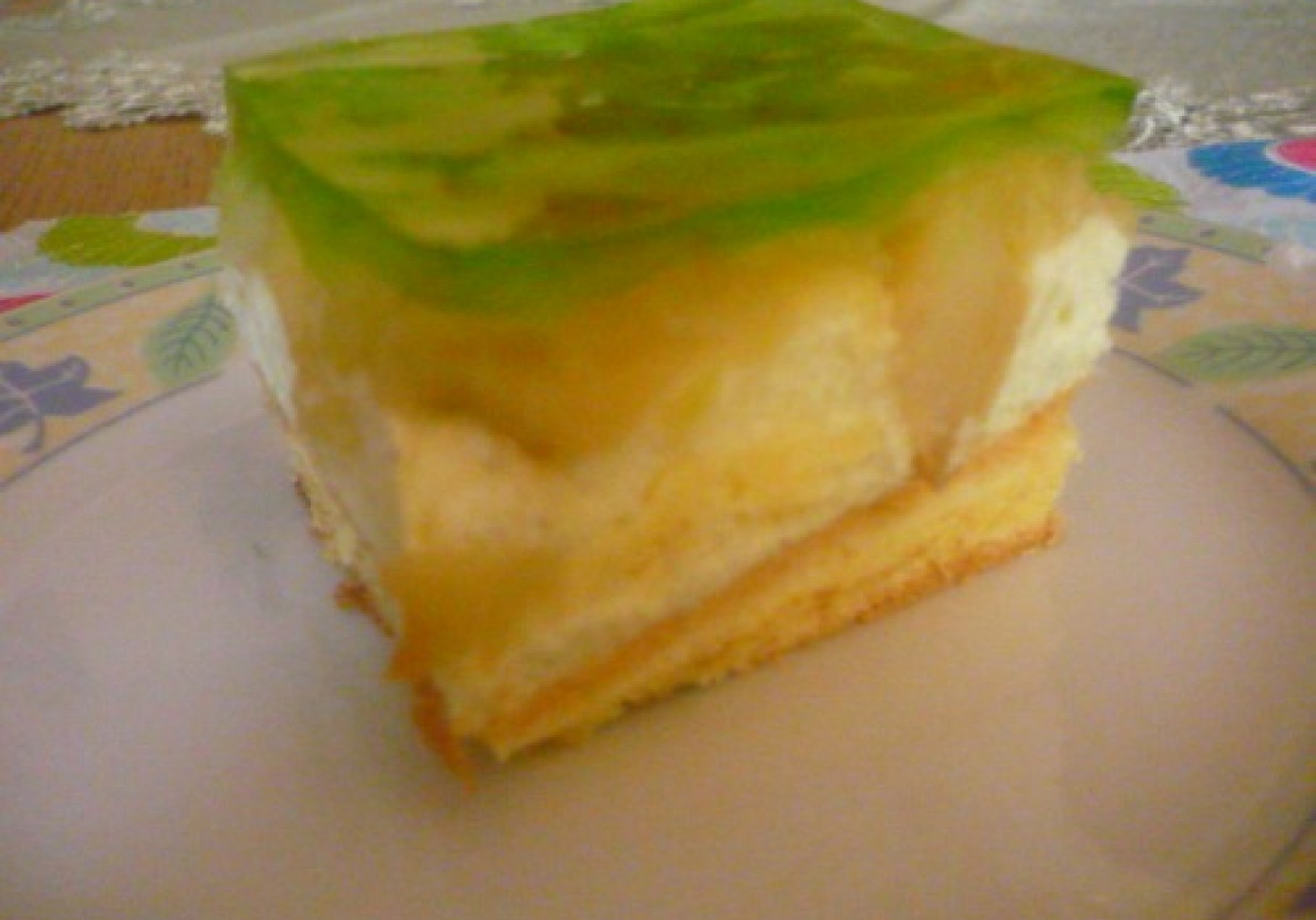 Zielone ciasto foto