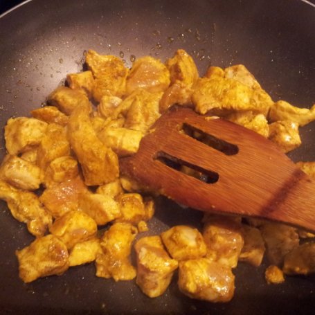 Krok 1 - zielone curry z mango foto