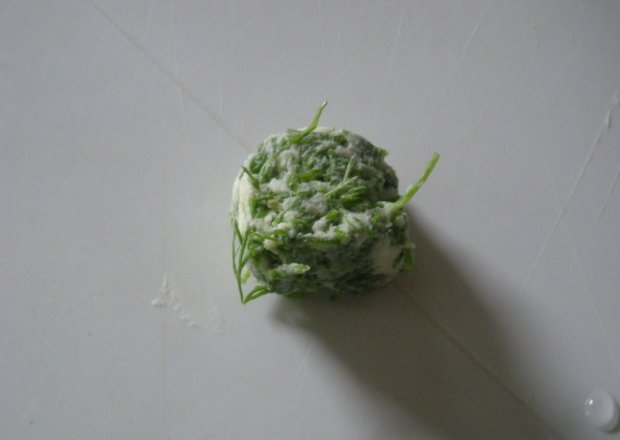 Fotografia przedstawiająca zielone masełko