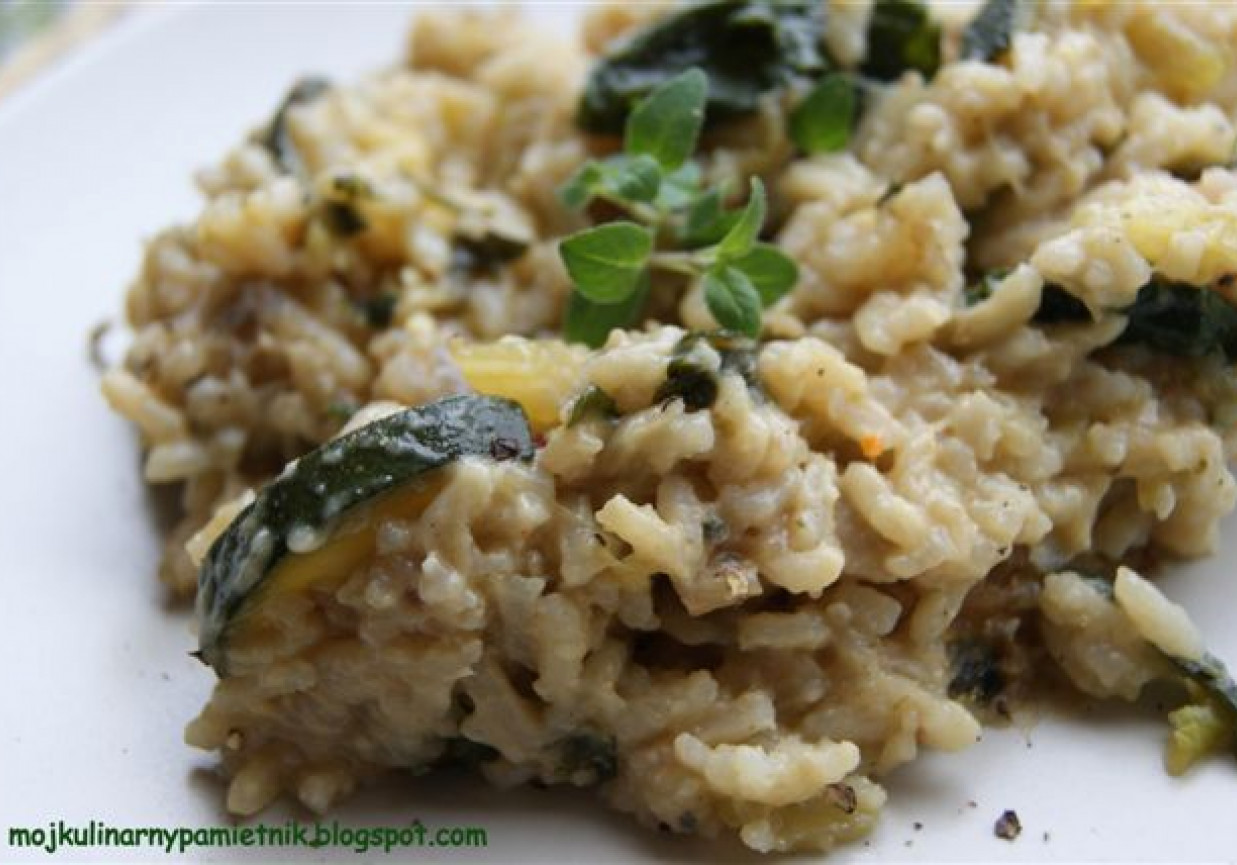 Zielone risotto foto