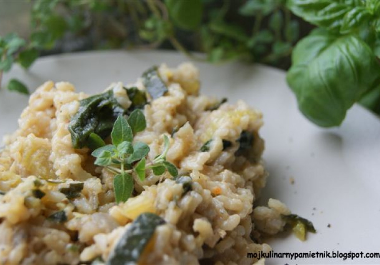 Zielone risotto foto