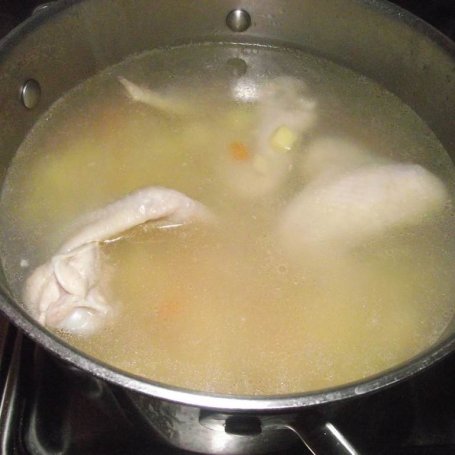 Krok 3 - Ziemniaczana zupa z brukselką  foto