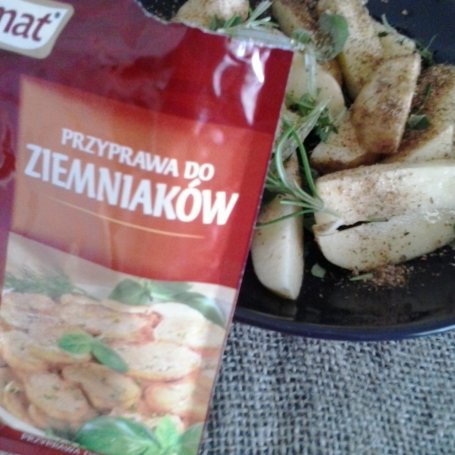Krok 1 - ziemniaczki z grilla ziołowo -czosnkowe foto