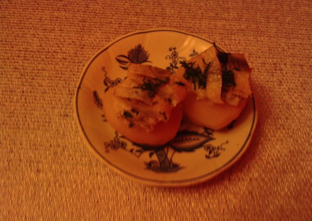 Fotografia przedstawiająca Ziemniaki faszerowane