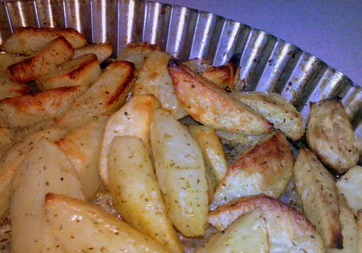 Ziemniaki pieczone w ziołach foto