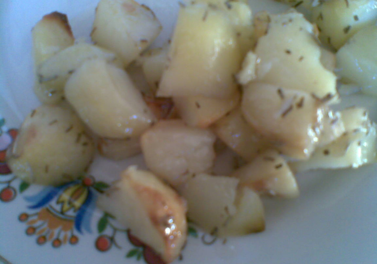 ziemniaki pieczone  foto