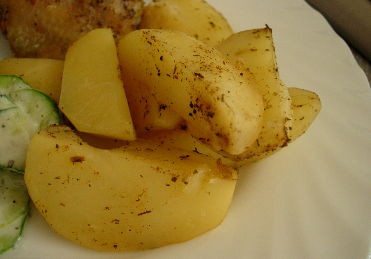 Ziemniaki pieczone foto