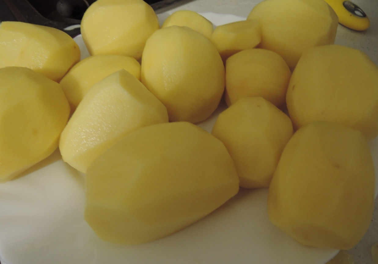 Ziemniaki podane z rozmarynem foto