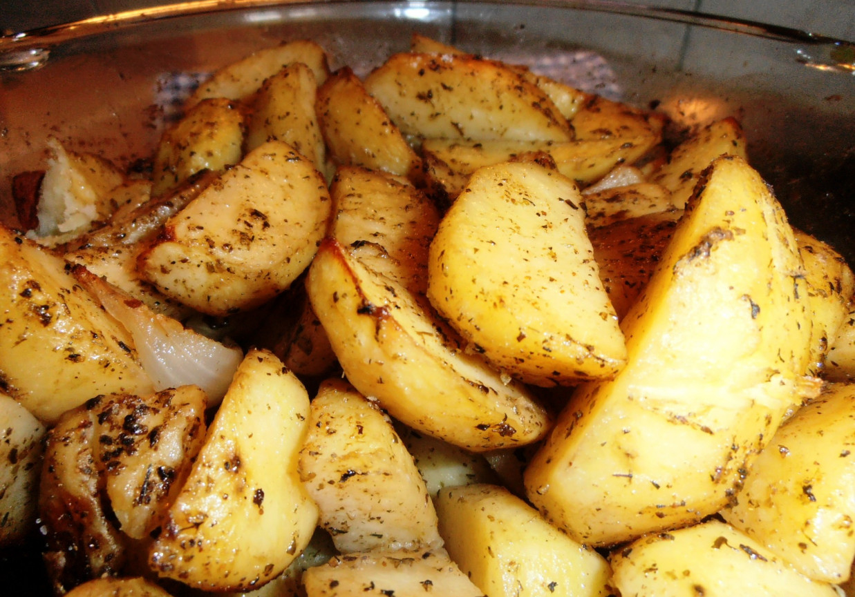 Ziemniaki w majeranku foto