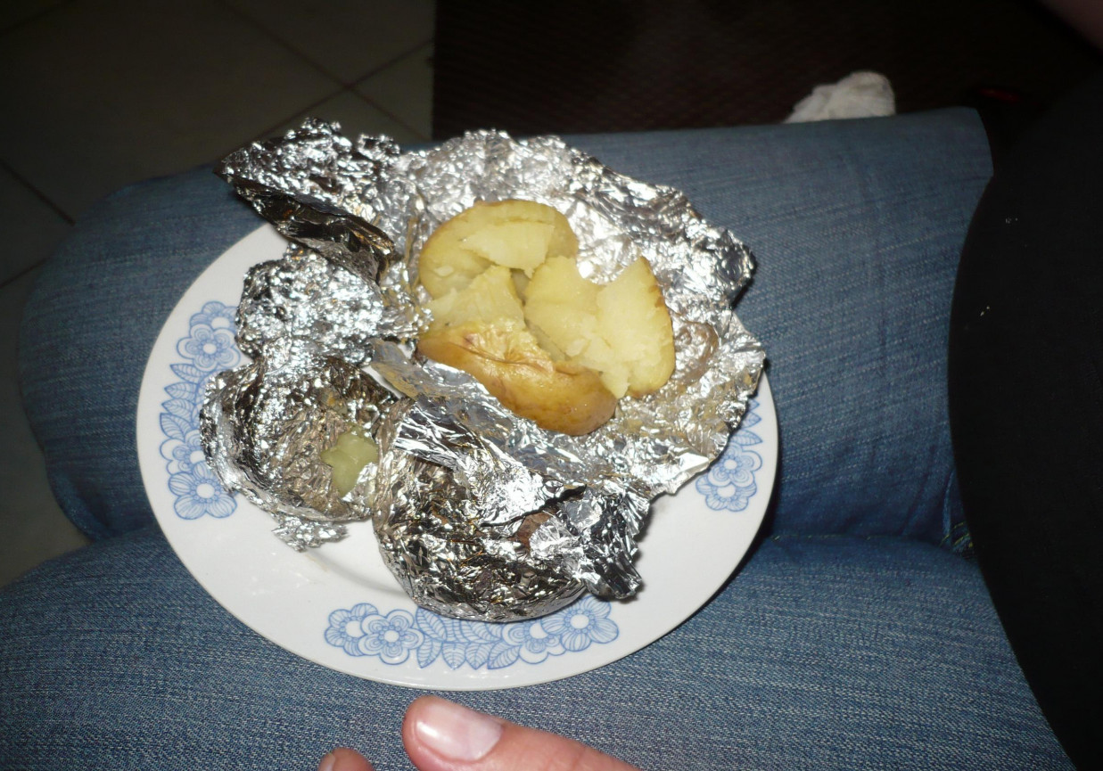ziemniaki z grilla foto