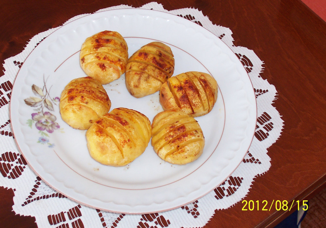 Ziemniaki z pieca. foto