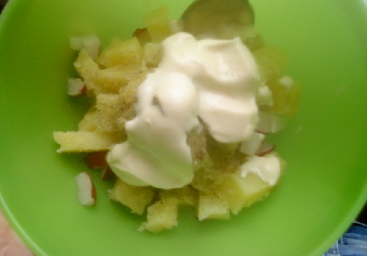 Ziemniaki z rzodkiewką foto