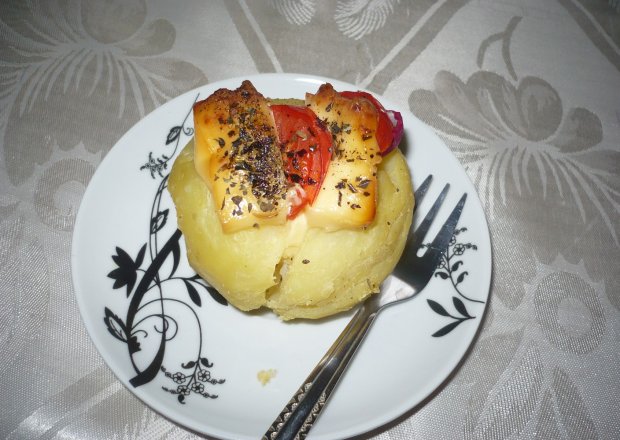 Fotografia przedstawiająca Ziemniaki z serem