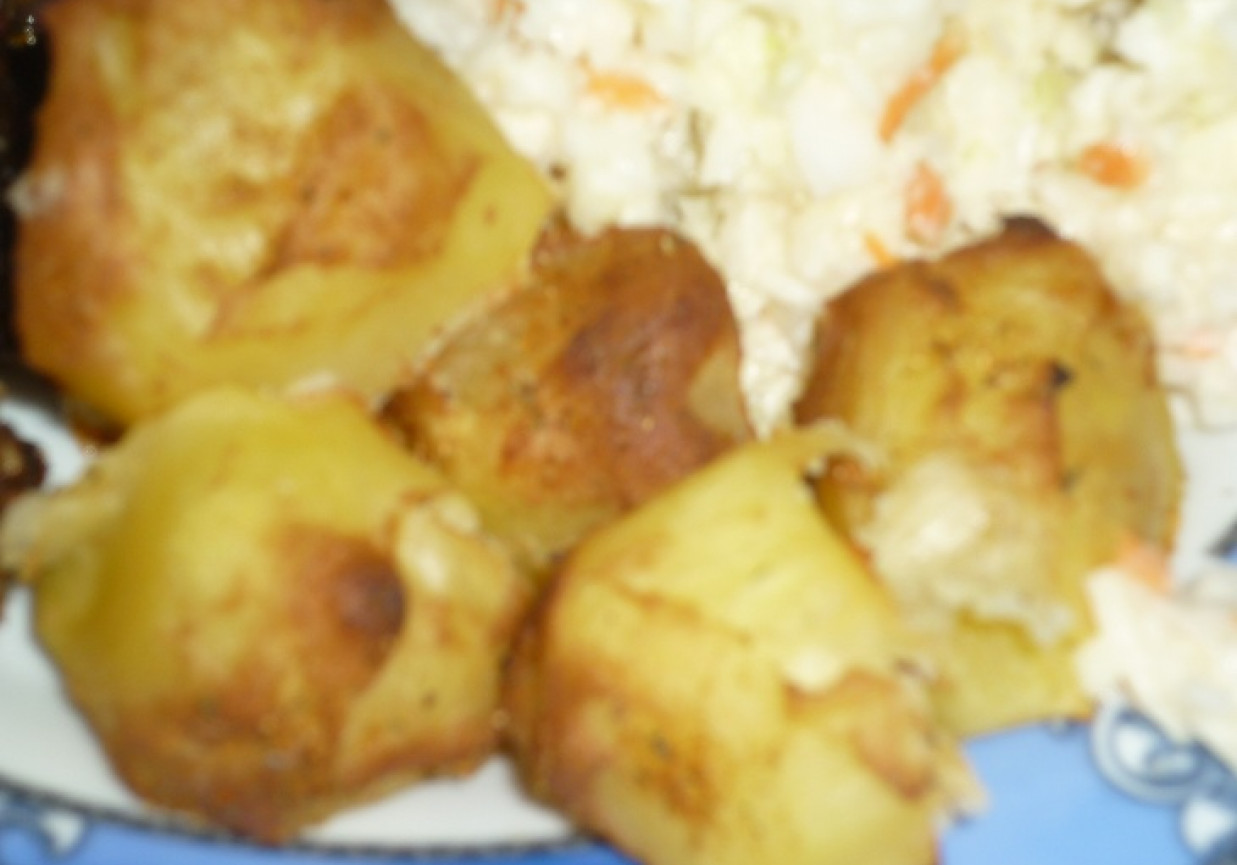 Ziemniaki zapiekane w musztardzie foto